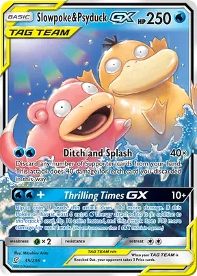 Slowpoke & Psyduck-GX #35
