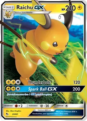 Raichu-GX #20