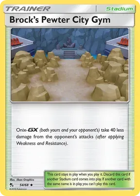 Brock's Pewter City Gym #54