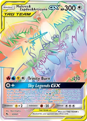 Moltres & Zapdos & Articuno-GX #69