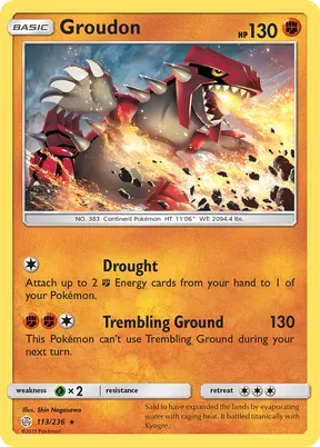 Groudon #113