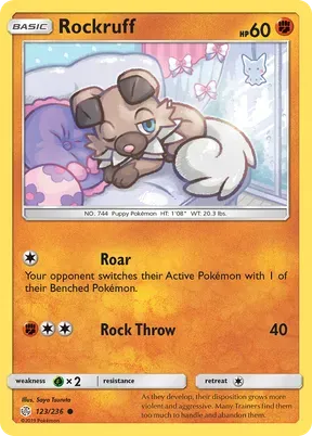 Rockruff #123