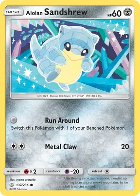 Alolan Sandshrew #137