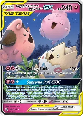 Togepi & Cleffa & Igglybuff-GX #143