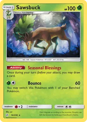 Sawsbuck #16