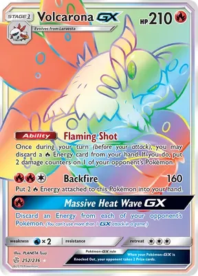 Volcarona-GX #252
