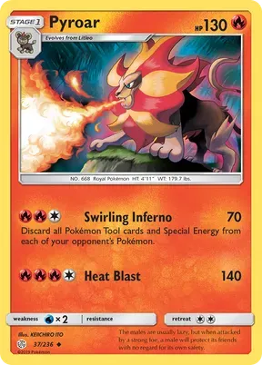 Pyroar #37