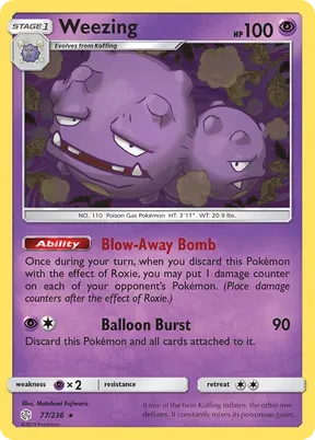 Weezing #77