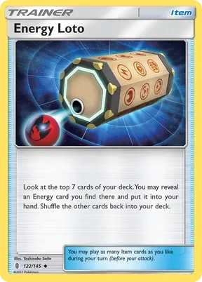 Energy Loto #122