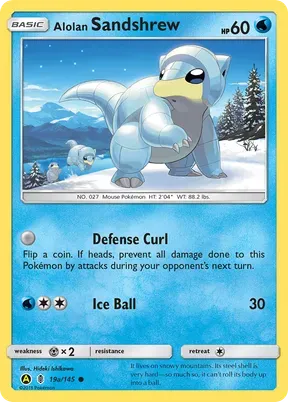 Alolan Sandshrew #19a