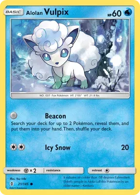 Alolan Vulpix #21