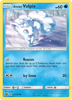 Alolan Vulpix #21a