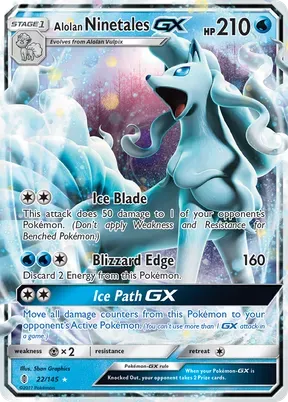 Alolan Ninetales-GX #22