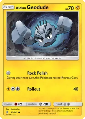 Alolan Geodude #40