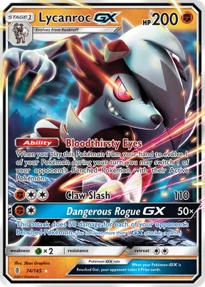 Lycanroc-GX #74