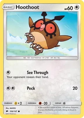 Hoothoot #106