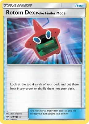 Rotom Dex Poké Finder Mode #122
