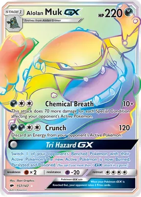 Alolan Muk-GX #157