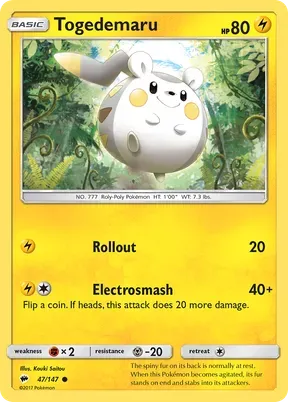 Togedemaru #47