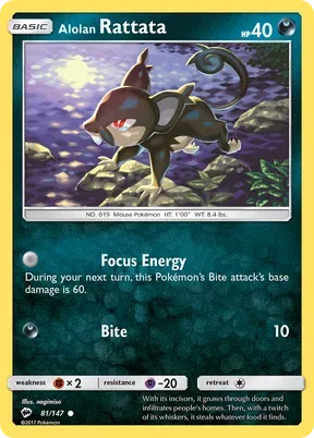 Alolan Rattata #81
