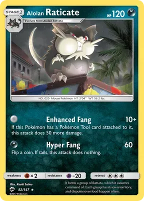 Alolan Raticate #82