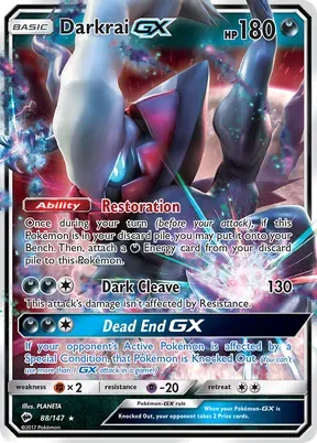 Darkrai-GX #88