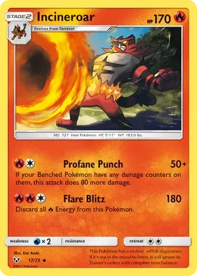 Incineroar #17