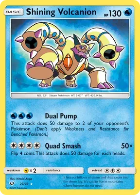 Shining Volcanion #27