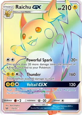Raichu-GX #75