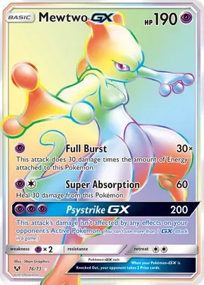 Mewtwo-GX #76