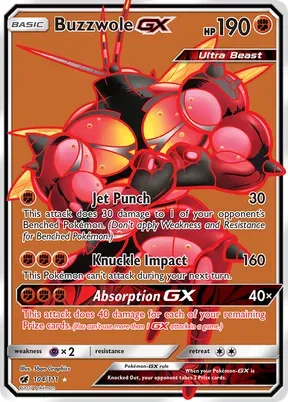Buzzwole-GX #104