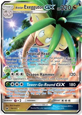 Alolan Exeggutor-GX #74