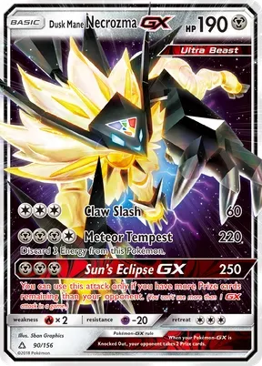 Dusk Mane Necrozma-GX #90