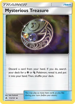 Mysterious Treasure #113