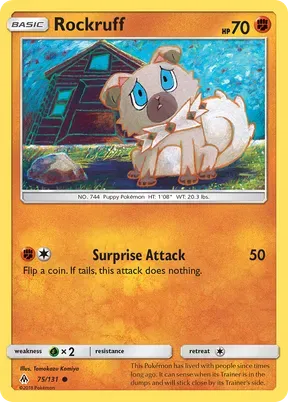 Rockruff #75