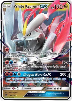 White Kyurem-GX #48