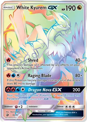 White Kyurem-GX #74