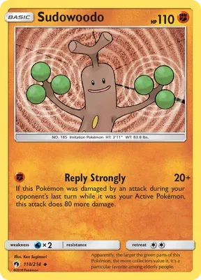 Sudowoodo #110