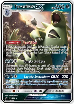 Tyranitar-GX #121
