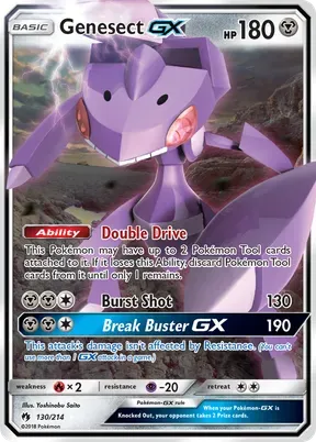 Genesect-GX #130