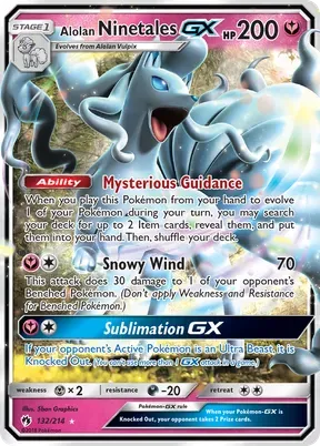 Alolan Ninetales-GX #132