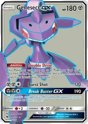 Genesect-GX #204