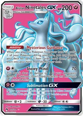 Alolan Ninetales-GX #205
