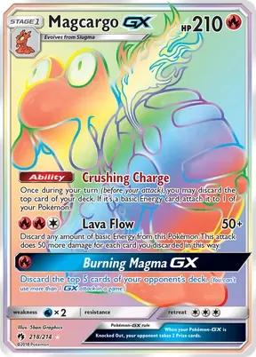 Magcargo-GX #218