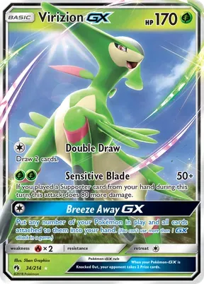 Virizion-GX #34