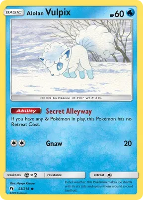 Alolan Vulpix #53