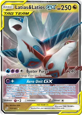 Latias & Latios-GX #113