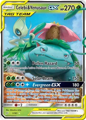 Celebi & Venusaur-GX #1