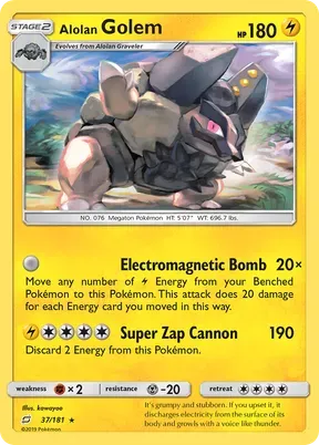 Alolan Golem #37