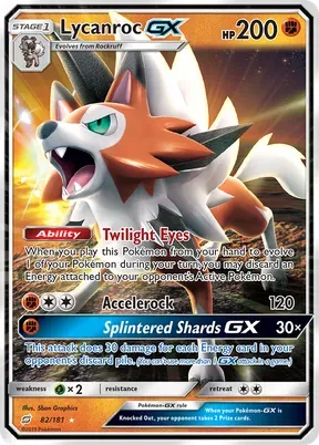Lycanroc-GX #82